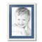 ArtToFrames 17x23" Matted Picture Frame with 13x19" Single Mat Photo Opening Framed in 1.25" White and 2" Mat (FWM-3966-17x23)